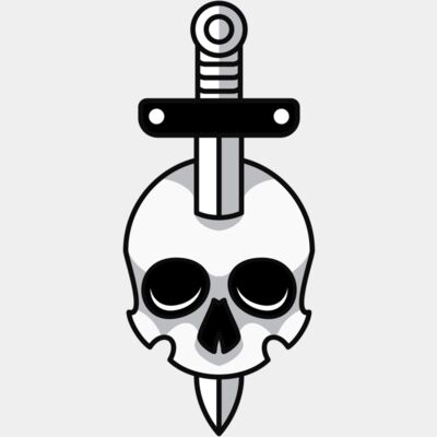 Elements Skull logo template 07 Thumbnail