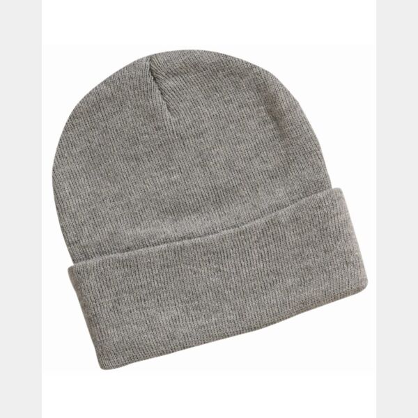 Solid 12" Cuffed Beanie Thumbnail