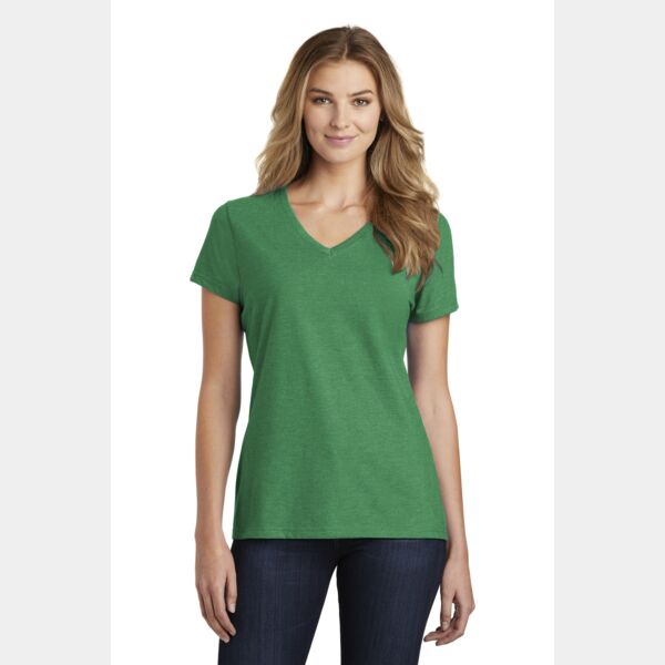 Ladies Fan Favorite Blend V Neck Tee Thumbnail