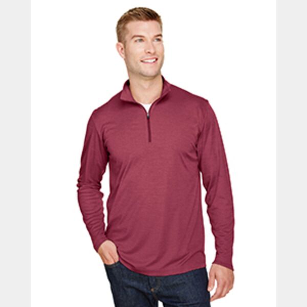 Men's Zone Sonic Heather Performance Quarter-Zip Thumbnail