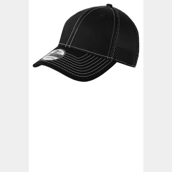 Stretch Mesh Contrast Stitch Cap Thumbnail