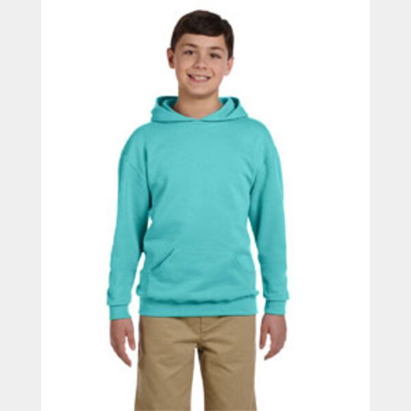 Youth 8 oz., 50/50 NuBlend® Fleece Pullover Hood Thumbnail