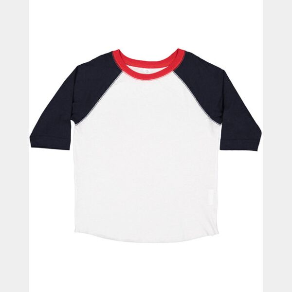 Toddler Vintage Fine Jersey Baseball T-Shirt Thumbnail