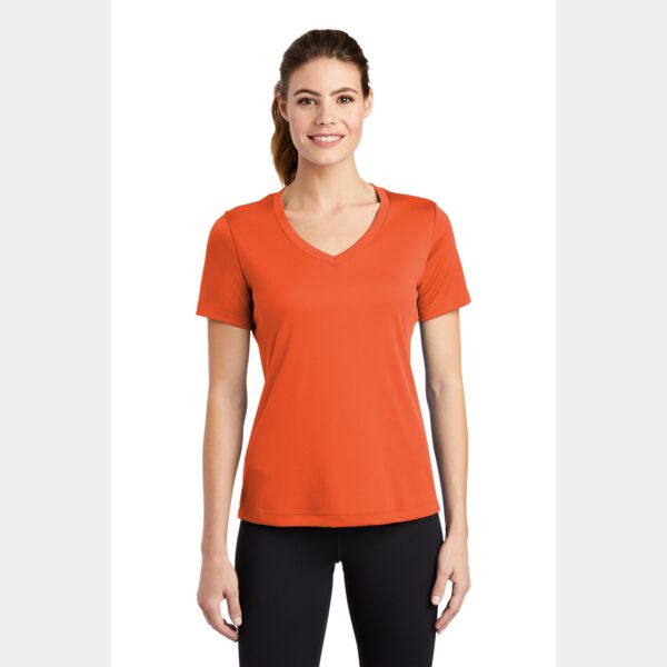 Ladies PosiCharge ® Competitor™ V Neck Tee Thumbnail