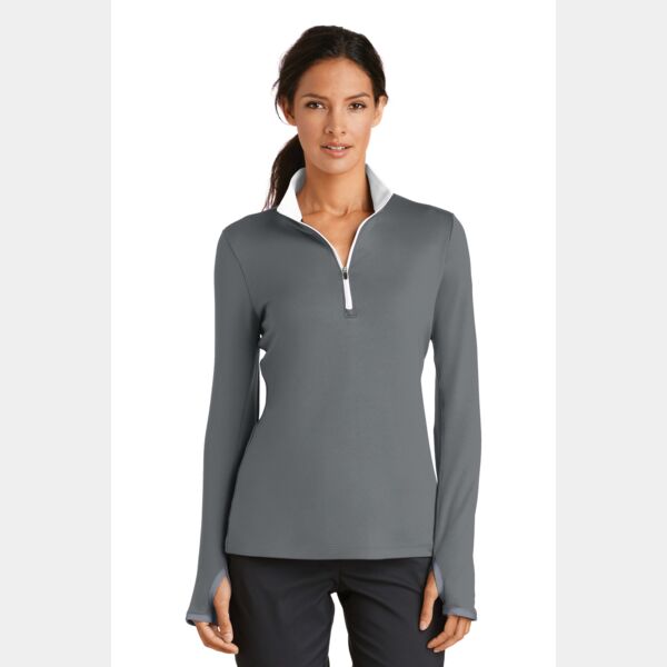 Golf Ladies Dri FIT Stretch 1/2 Zip Cover Up Thumbnail