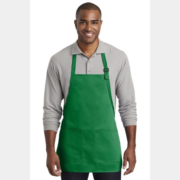 ® Medium Length Two Pocket Bib Apron Thumbnail