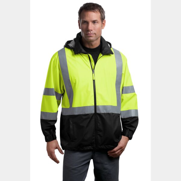 Ansi 107 Class 3 Safety Windbreaker Thumbnail