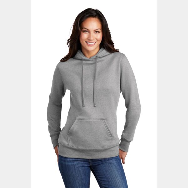 ® Ladies Core Fleece Pullover Hooded Sweatshirt Thumbnail
