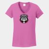 Ladies Heavy Cotton ™ 100% Cotton V Neck T Shirt Thumbnail