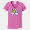 Ladies Heavy Cotton ™ 100% Cotton V Neck T Shirt Thumbnail