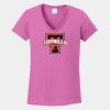 Ladies Heavy Cotton ™ 100% Cotton V Neck T Shirt Thumbnail