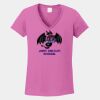 Ladies Heavy Cotton ™ 100% Cotton V Neck T Shirt Thumbnail