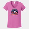 Ladies Heavy Cotton ™ 100% Cotton V Neck T Shirt Thumbnail