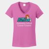 Ladies Heavy Cotton ™ 100% Cotton V Neck T Shirt Thumbnail