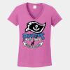 Ladies Heavy Cotton ™ 100% Cotton V Neck T Shirt Thumbnail