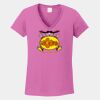 Ladies Heavy Cotton ™ 100% Cotton V Neck T Shirt Thumbnail