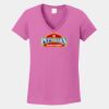 Ladies Heavy Cotton ™ 100% Cotton V Neck T Shirt Thumbnail