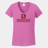 Ladies Heavy Cotton ™ 100% Cotton V Neck T Shirt Thumbnail