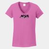 Ladies Heavy Cotton ™ 100% Cotton V Neck T Shirt Thumbnail