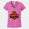 Ladies Heavy Cotton ™ 100% Cotton V Neck T Shirt Thumbnail