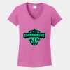Ladies Heavy Cotton ™ 100% Cotton V Neck T Shirt Thumbnail