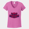 Ladies Heavy Cotton ™ 100% Cotton V Neck T Shirt Thumbnail