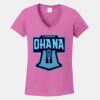 Ladies Heavy Cotton ™ 100% Cotton V Neck T Shirt Thumbnail