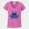 Ladies Heavy Cotton ™ 100% Cotton V Neck T Shirt Thumbnail