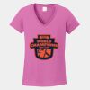 Ladies Heavy Cotton ™ 100% Cotton V Neck T Shirt Thumbnail