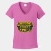 Ladies Heavy Cotton ™ 100% Cotton V Neck T Shirt Thumbnail