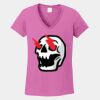 Ladies Heavy Cotton ™ 100% Cotton V Neck T Shirt Thumbnail