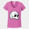 Ladies Heavy Cotton ™ 100% Cotton V Neck T Shirt Thumbnail