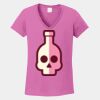 Ladies Heavy Cotton ™ 100% Cotton V Neck T Shirt Thumbnail