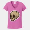 Ladies Heavy Cotton ™ 100% Cotton V Neck T Shirt Thumbnail