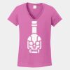 Ladies Heavy Cotton ™ 100% Cotton V Neck T Shirt Thumbnail