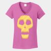 Ladies Heavy Cotton ™ 100% Cotton V Neck T Shirt Thumbnail