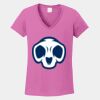 Ladies Heavy Cotton ™ 100% Cotton V Neck T Shirt Thumbnail