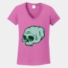 Ladies Heavy Cotton ™ 100% Cotton V Neck T Shirt Thumbnail
