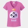 Ladies Heavy Cotton ™ 100% Cotton V Neck T Shirt Thumbnail