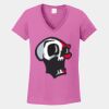 Ladies Heavy Cotton ™ 100% Cotton V Neck T Shirt Thumbnail