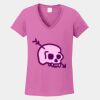 Ladies Heavy Cotton ™ 100% Cotton V Neck T Shirt Thumbnail
