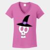 Ladies Heavy Cotton ™ 100% Cotton V Neck T Shirt Thumbnail