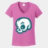 Ladies Heavy Cotton ™ 100% Cotton V Neck T Shirt Thumbnail