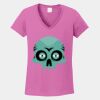 Ladies Heavy Cotton ™ 100% Cotton V Neck T Shirt Thumbnail
