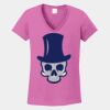 Ladies Heavy Cotton ™ 100% Cotton V Neck T Shirt Thumbnail