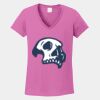 Ladies Heavy Cotton ™ 100% Cotton V Neck T Shirt Thumbnail