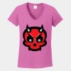 Ladies Heavy Cotton ™ 100% Cotton V Neck T Shirt Thumbnail