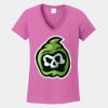 Ladies Heavy Cotton ™ 100% Cotton V Neck T Shirt Thumbnail