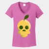 Ladies Heavy Cotton ™ 100% Cotton V Neck T Shirt Thumbnail