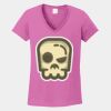 Ladies Heavy Cotton ™ 100% Cotton V Neck T Shirt Thumbnail